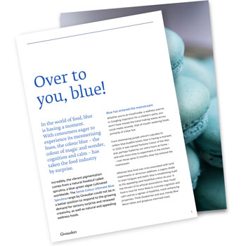 Article "Over to you, blue!" Article "Over to you, blue!"