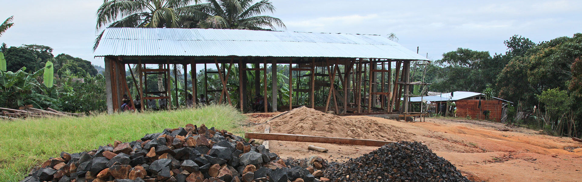 Building schools in Madagascar