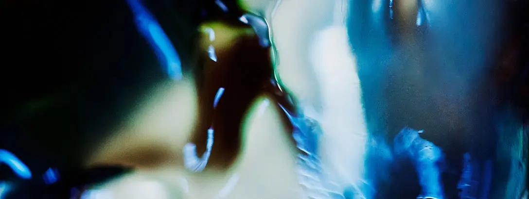 Blue glass