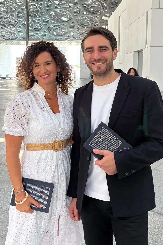 Givaudan perfumers Dalia Izem and Gaël Montero