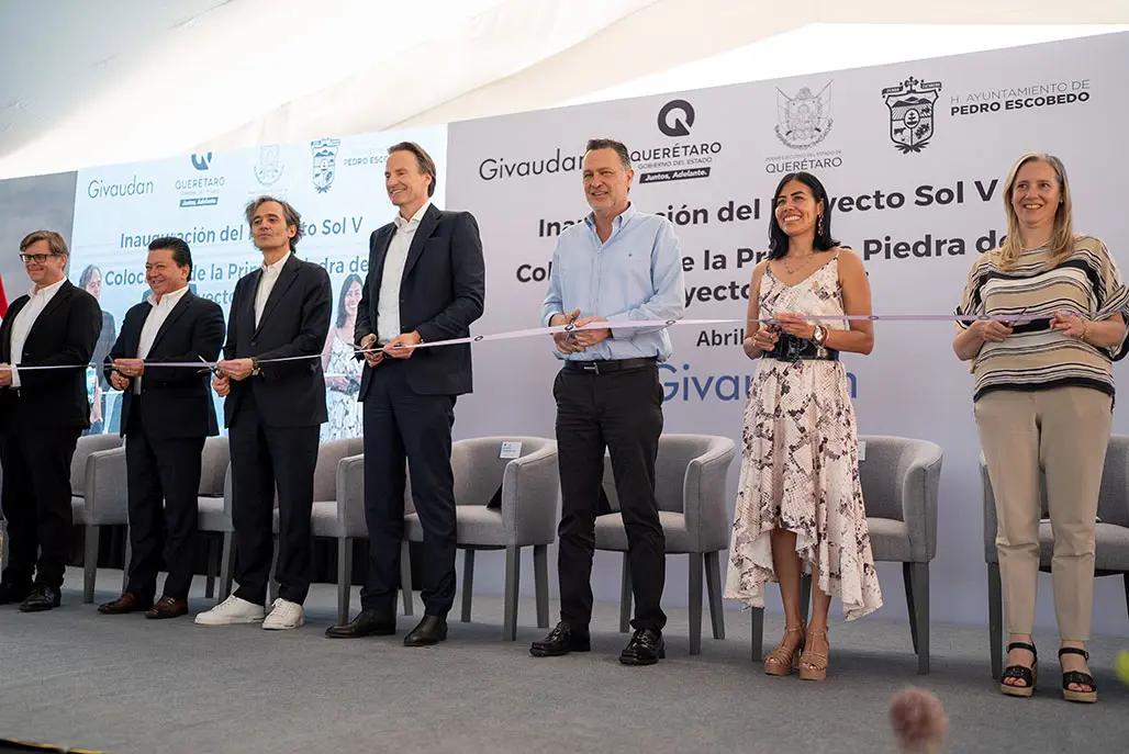 Impression of the groundbreaking event