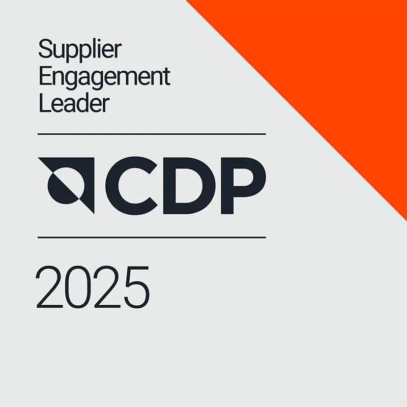 CDP Supplier Engagement Leader badge