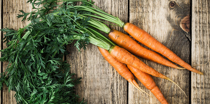 Organic carrots Organic carrots